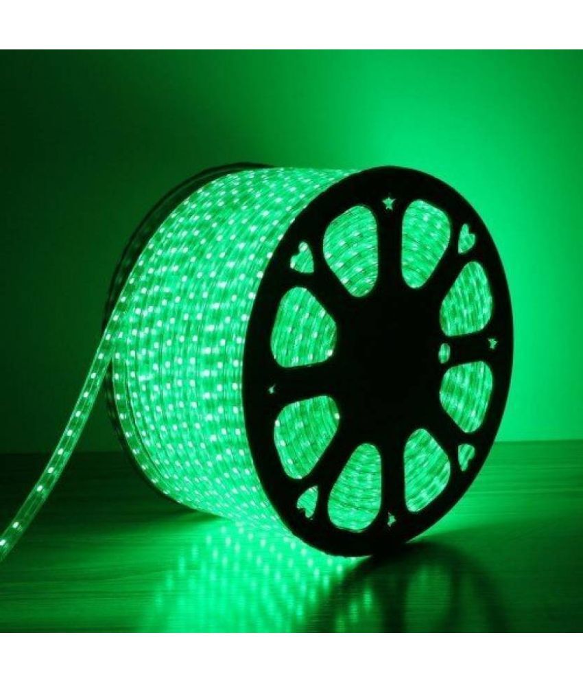     			Spark World Green 15M LED Rope Light ( Pack of 1 )