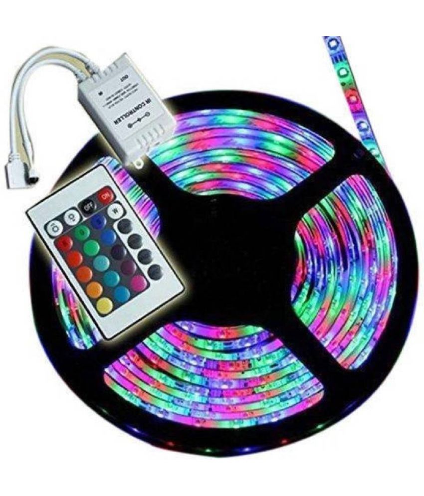     			Spark World Multicolor 5M LED Strip ( Pack of 1 )