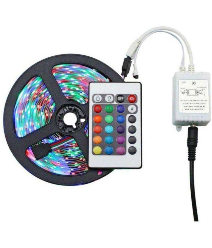     			Spark World Multicolor 5M LED Strip ( Pack of 1 )