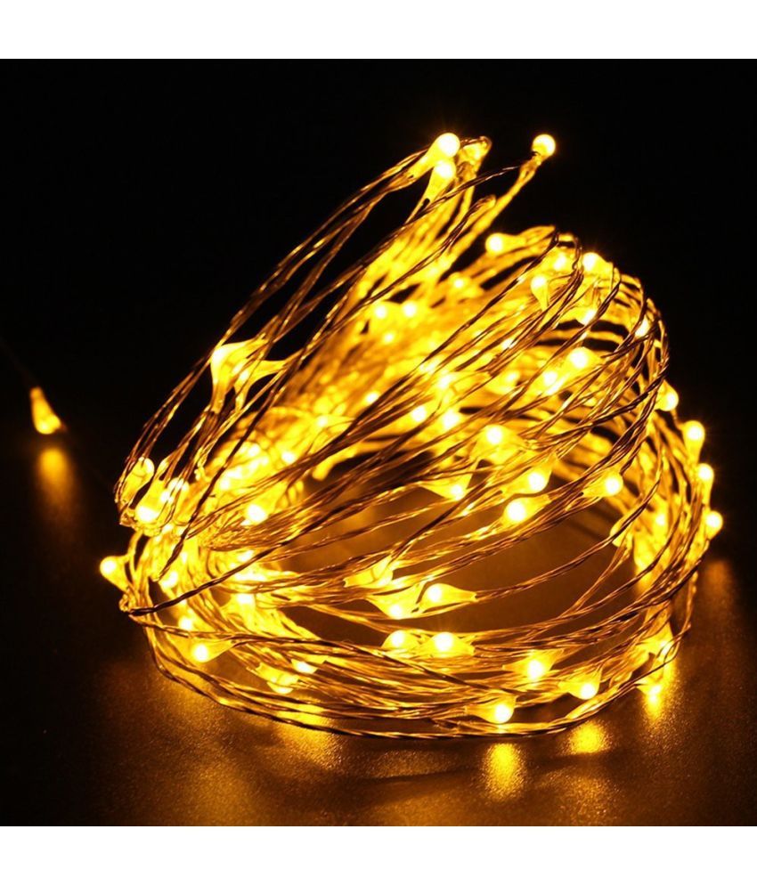     			Spark World Yellow 3M String Light ( Pack of 1 )