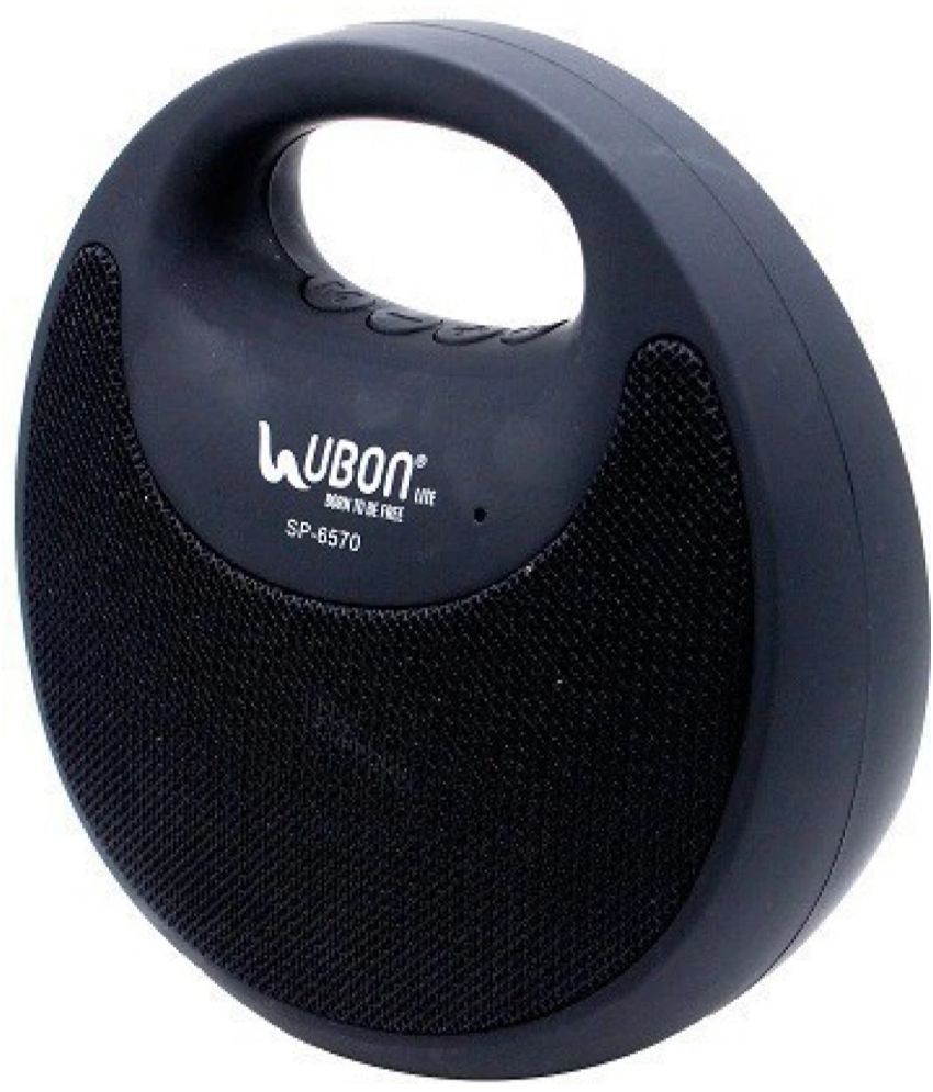     			UBON SP6570 10 W Bluetooth Speaker Bluetooth V 5.2 with USB Playback Time 4 hrs Black