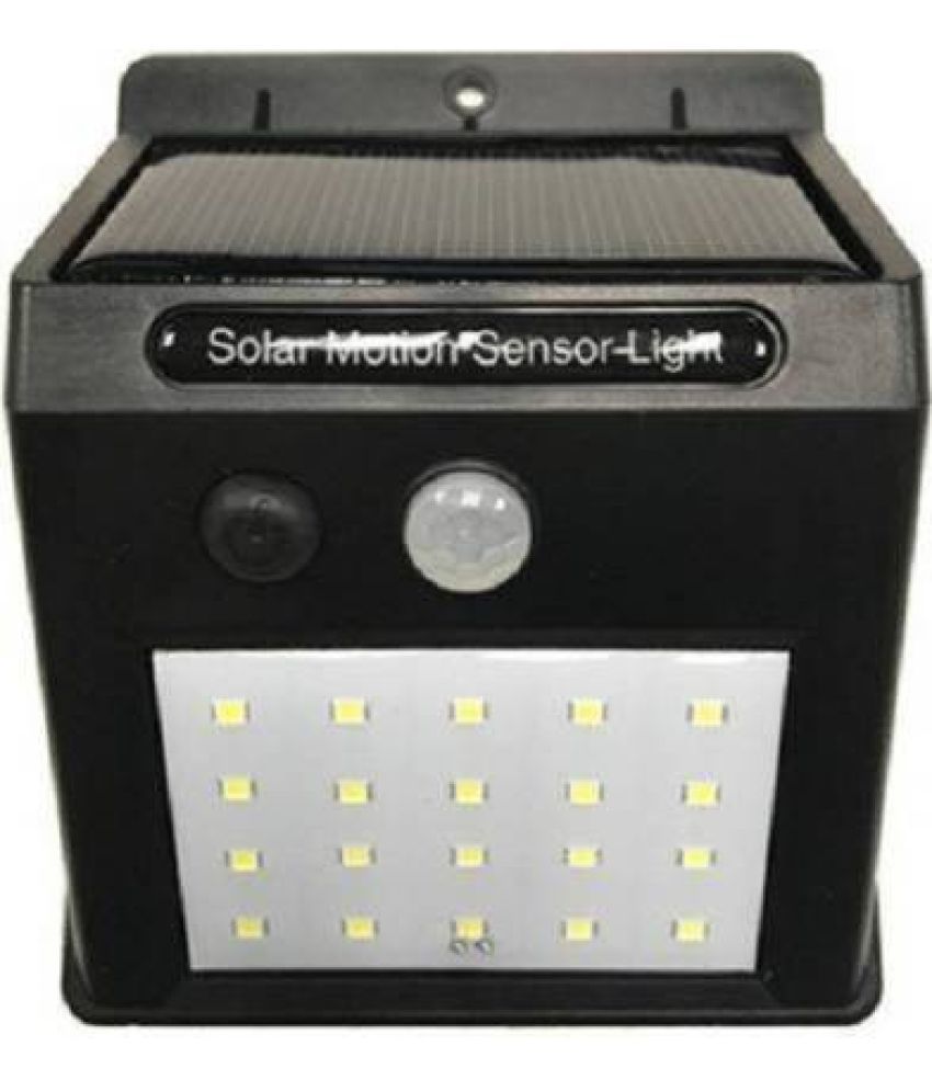     			ZESTRUM 0.5W Solar Outdoor Wall Light ( Pack of 1 )