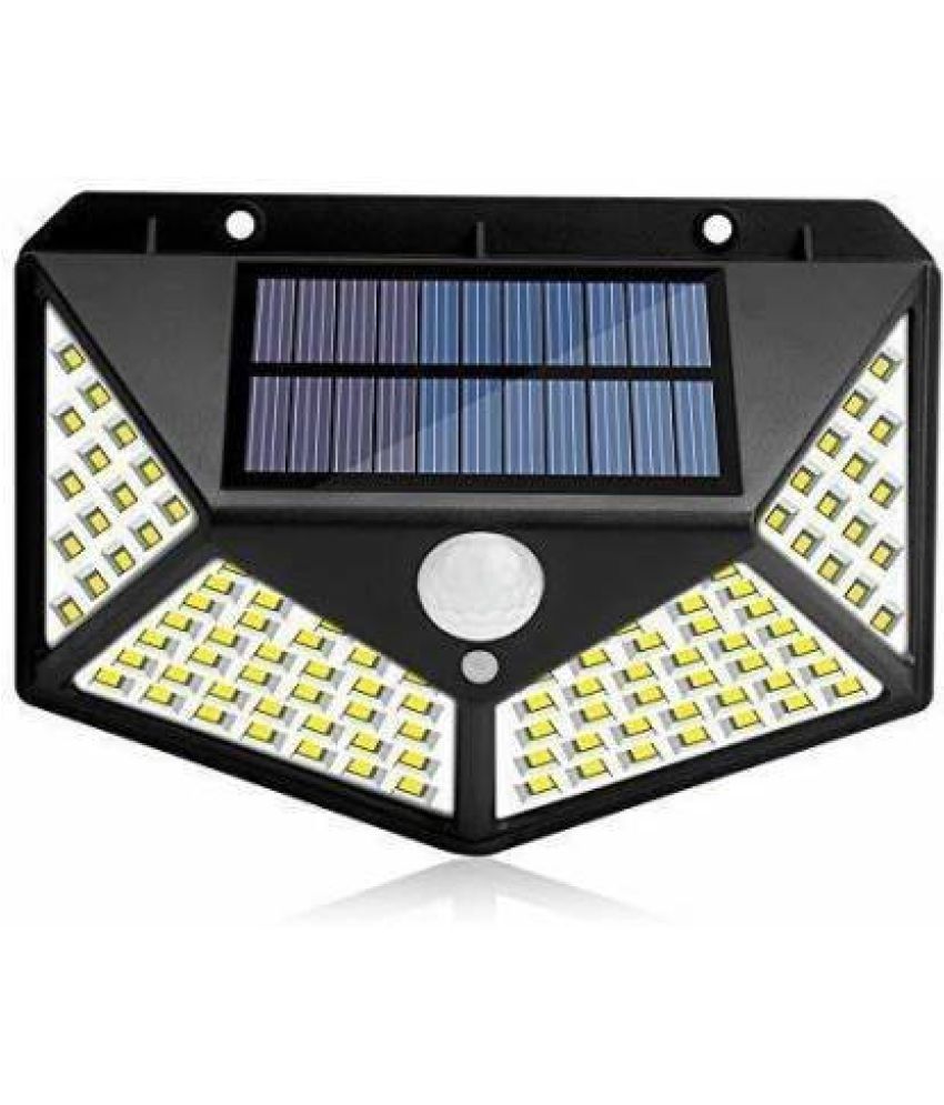     			ZESTRUM Above 50W Solar Outdoor Wall Light ( Pack of 1 )