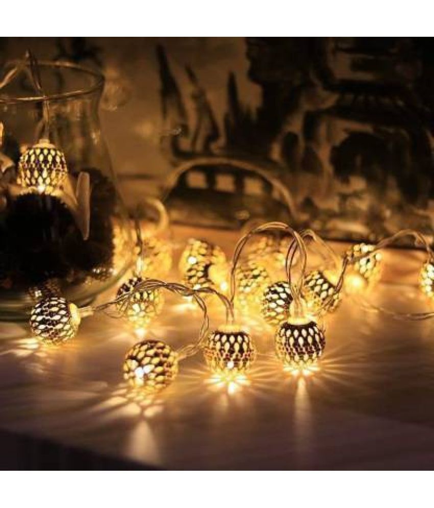     			ZESTRUM Gold 4M String Light ( Pack of 1 )