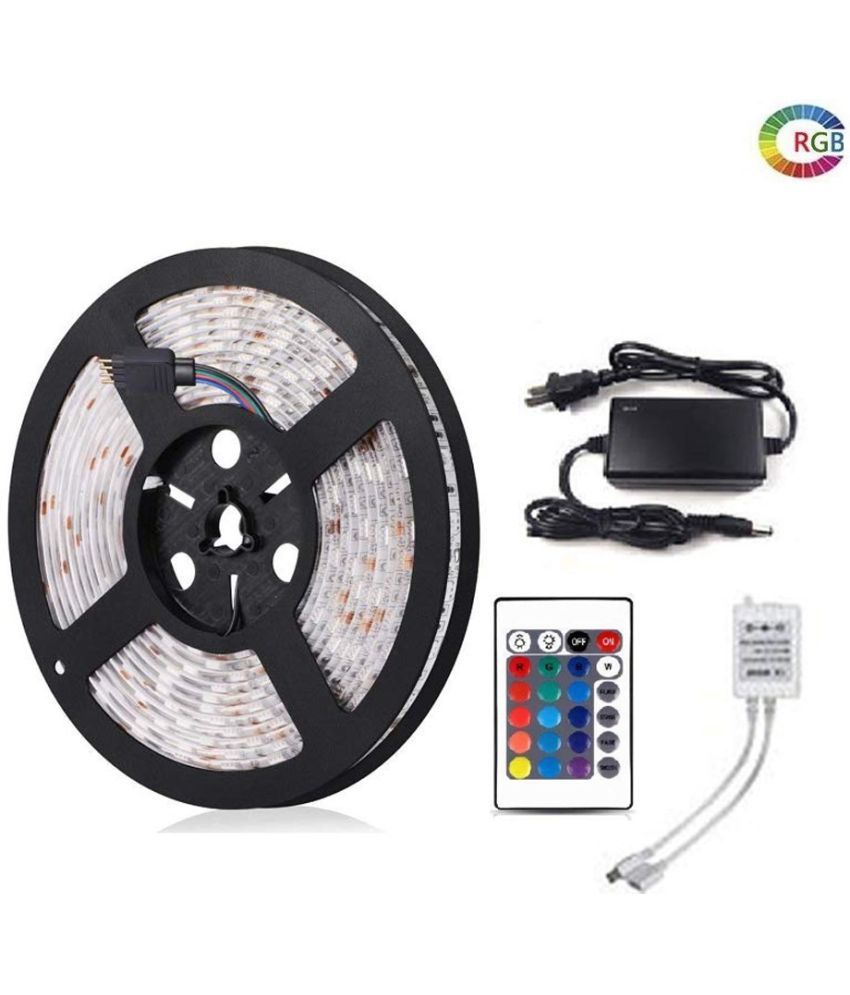     			ZESTRUM Multicolor 5M LED Strip ( Pack of 1 )