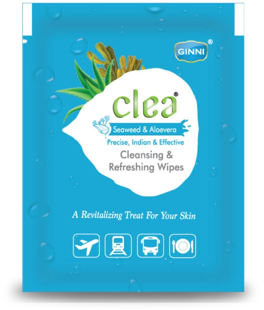     			Clea Seaweed & Aloevera Cleansing & Refreshing Wet Wipes ( 150 Pcs )