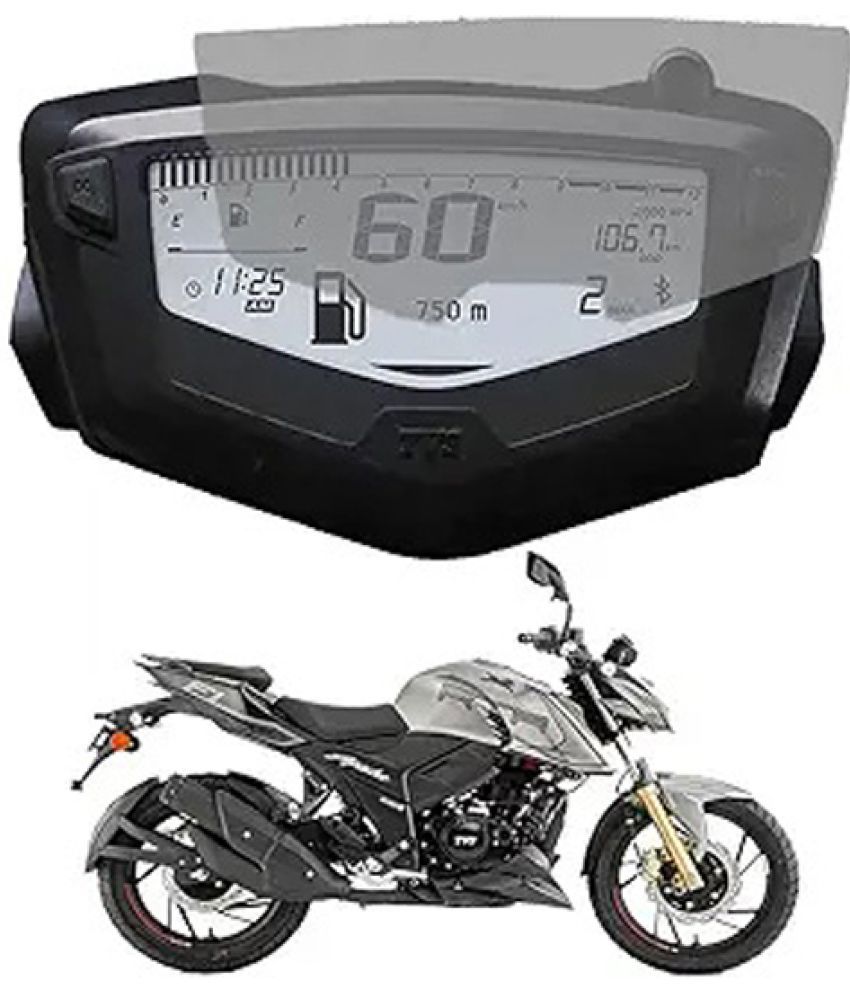     			Company Fitted Full Screen Coverage Screen Guard with Installation Kit For Touchscreen Display Compatible for TVS RTR 200 4V