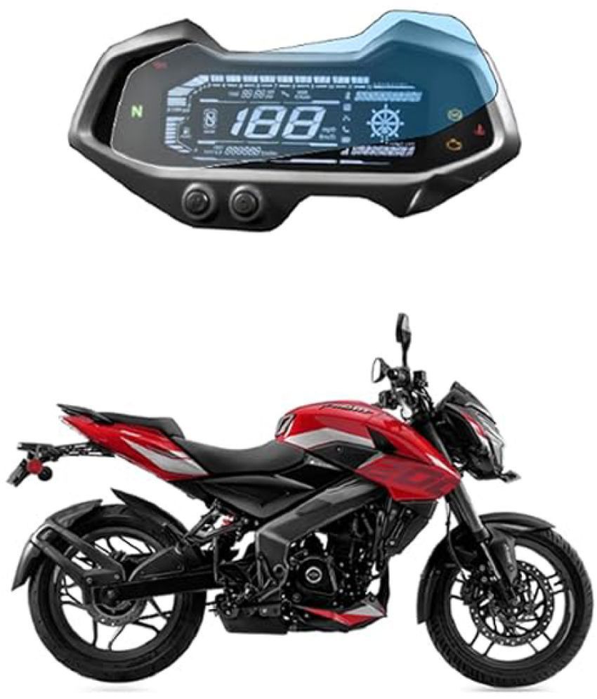     			Company Fitted Full Screen Coverage Screen Guard with Installation Kit For Touchscreen Display Compatible for Bajaj Pulsar NS 200