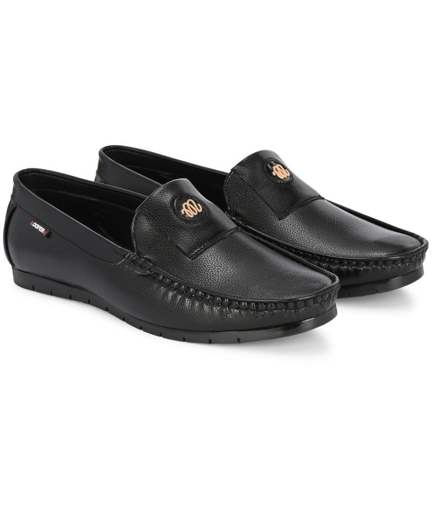     			HATTOUN Black Men's Slip on