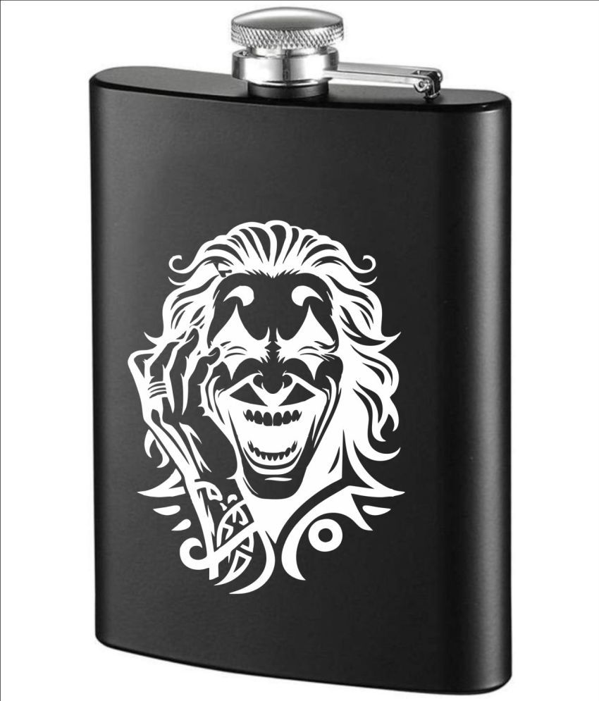     			KKCROSI Steel Hip Flask