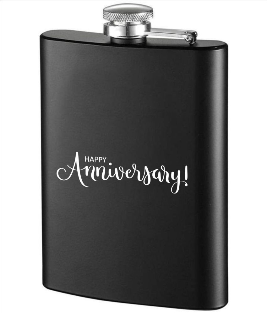     			KKCROSI Steel Hip Flask