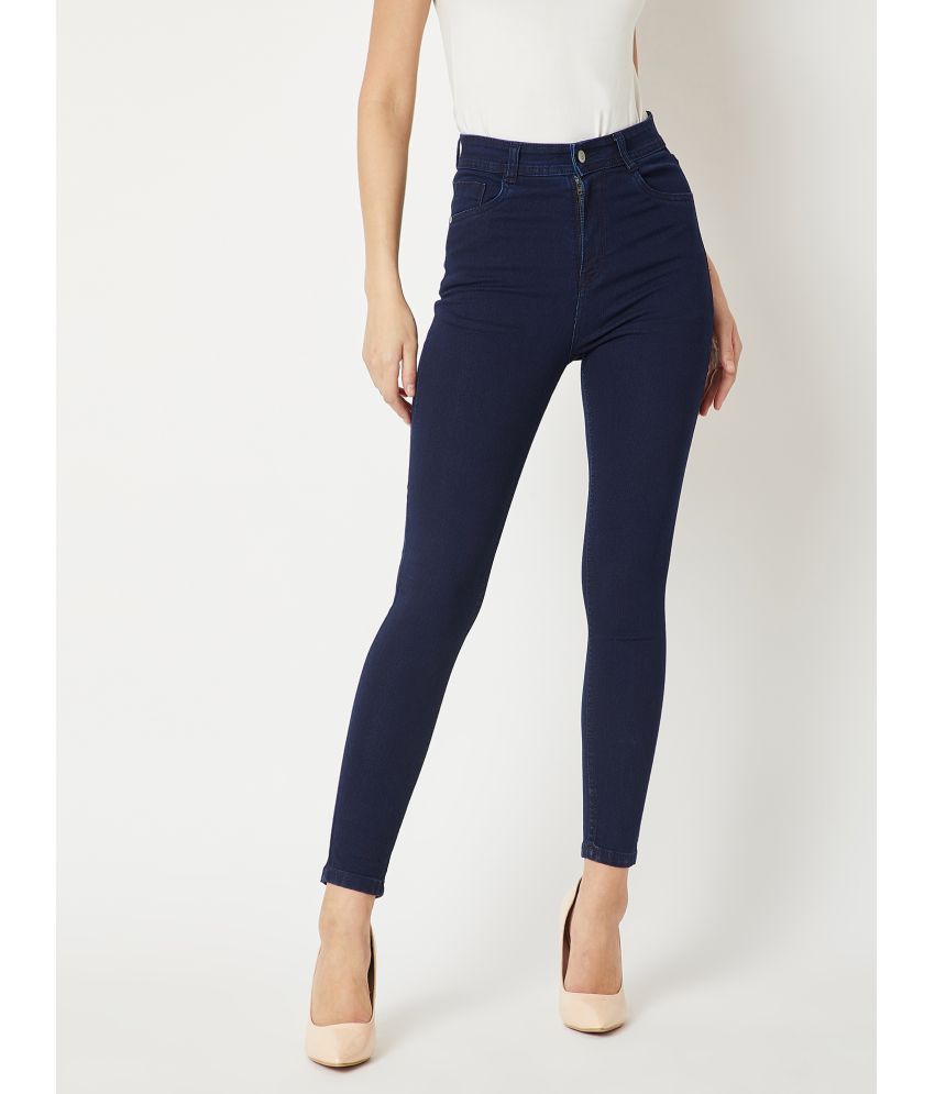     			Miss Chase - Navy Denim Skinny Fit Women's Jeans ( Pack of 1 )