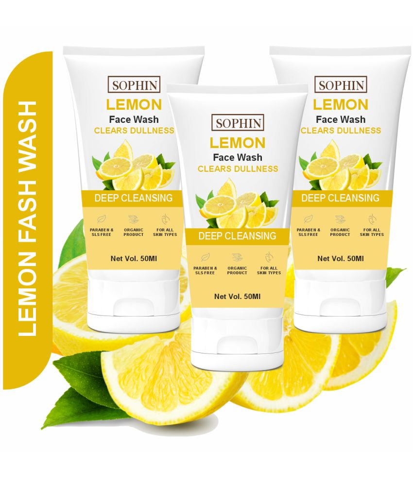     			SOPHIN - Excess Oil Removal Face Wash For All Skin Type ( Pack of 3 )