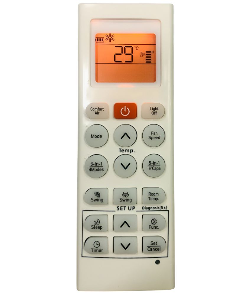     			Upix 36J (with Backlight) AC Remote Compatible with LG AC