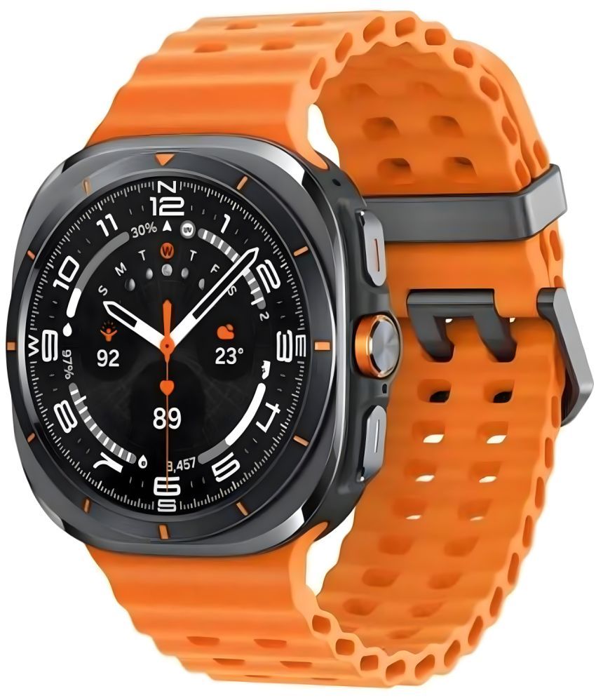     			VERONIC IPS LCD BT Calling Smart Watch with Nylon Strap Upto 1-2 days Backup ( Orange )