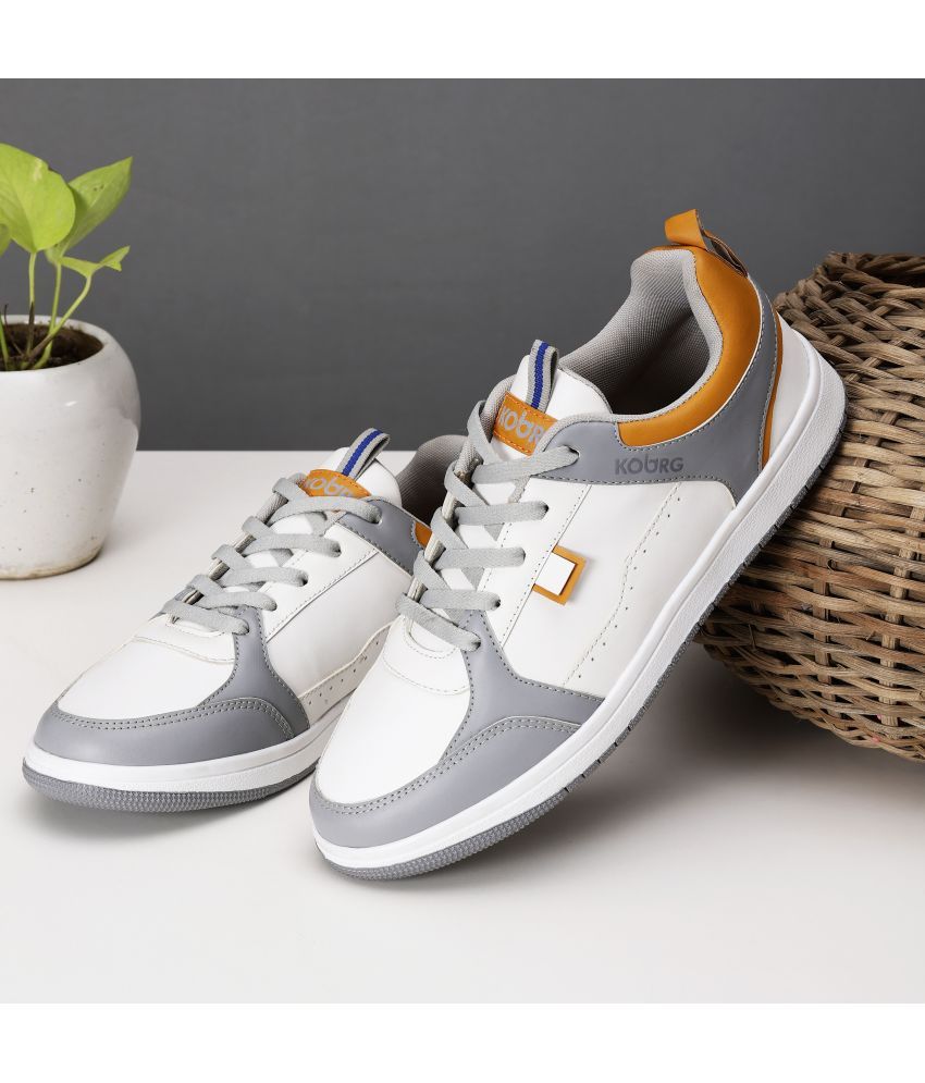     			koburg Grey Men's Sneakers