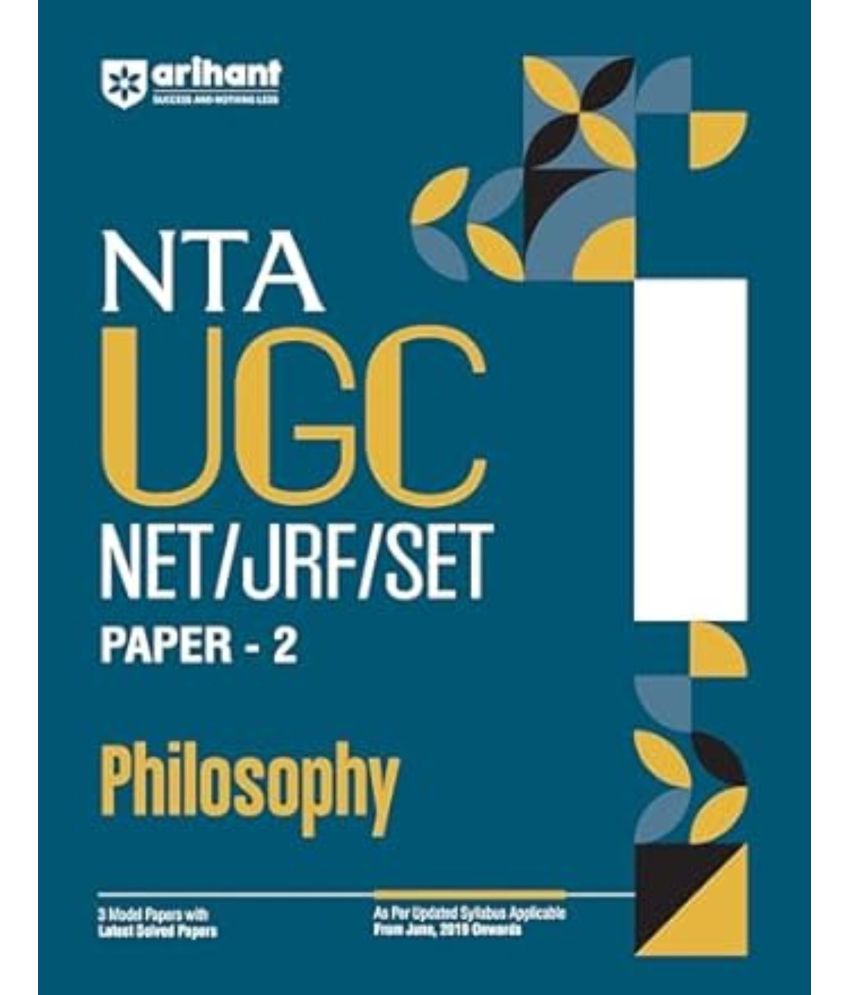     			Arihant 2025 EDITION NTA UGC NET/ JRF/ SET PAPER-2 Philosophy | As per updated syllabus | 3 Model Papers with latest solved papers