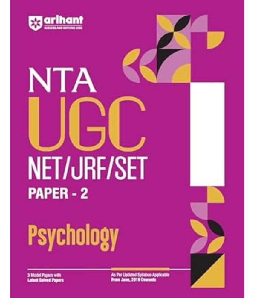     			Arihant 2025 EDITION NTA UGC NET/ JRF/ SET PAPER-2 Psychology | As per updated syllabus | 3 Model Papers with latest solved papers