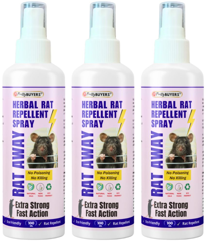     			PRETTYBUYERS Rodent Spray Rat repellent Spray Pack of 3