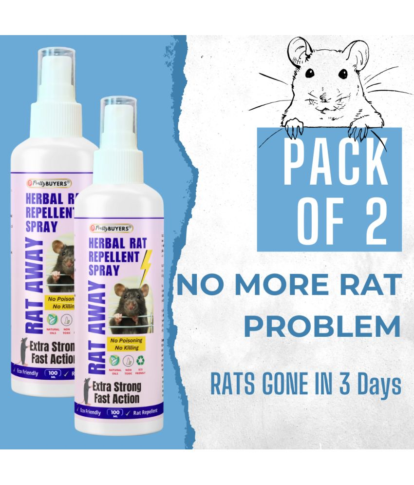     			PRETTYBUYERS Rodent Spray Rat repellent Spray Pack of 2