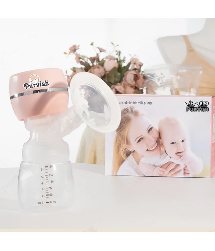     			Purvish Pink Electric Breast pumps