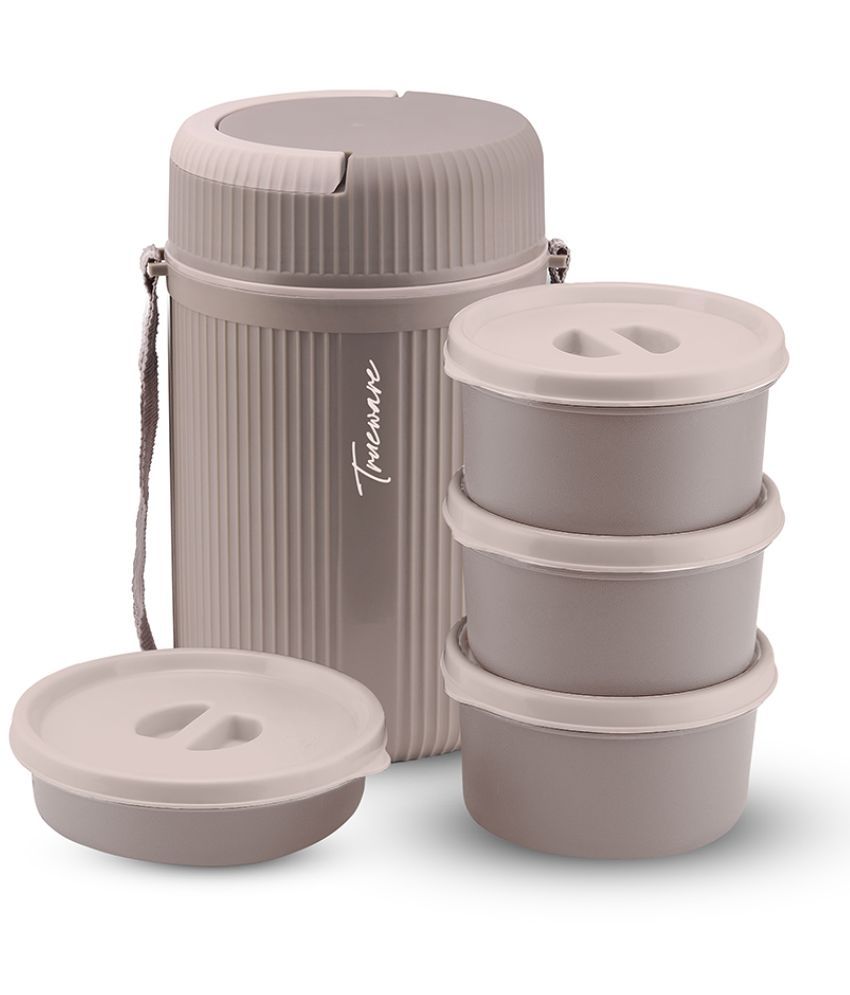     			Trueware Meal 4 Plastic Insulated Lunch Box 4 - Container ( Pack of 1 )