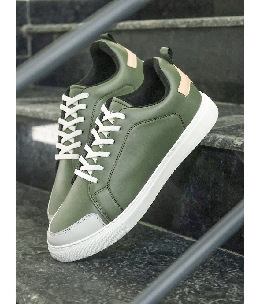     			koburg Olive Men's Sneakers