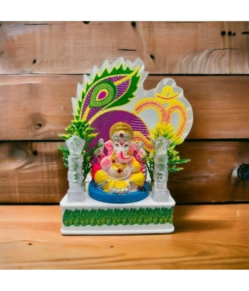     			Awesome Craft Backflow Ganesha Showpiece 20 cm - Pack of 1