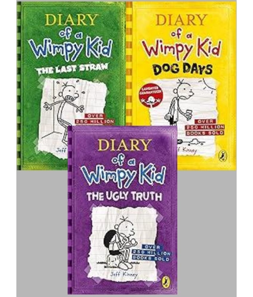     			Diary of a Wimpy Kid (3) : The Last Straw + Diary of a Wimpy Kid 4: Dog Days + The Ugly Truth