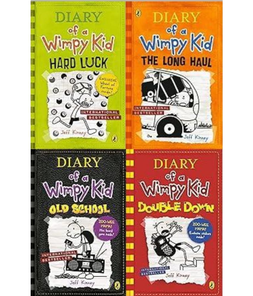     			Diary of a Wimpy Kid: The Long Haul + The Double Down + Old School + Hard Luck