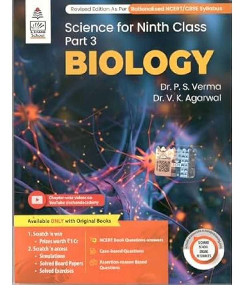     			Science For Ninth Class Part 3 Biology Paperback – 28 November 2024