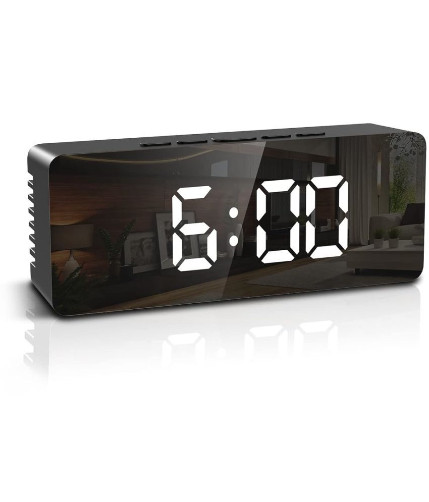     			VARKAUS Digital Mirror Digital Clock Alarm Clock - Pack of 1