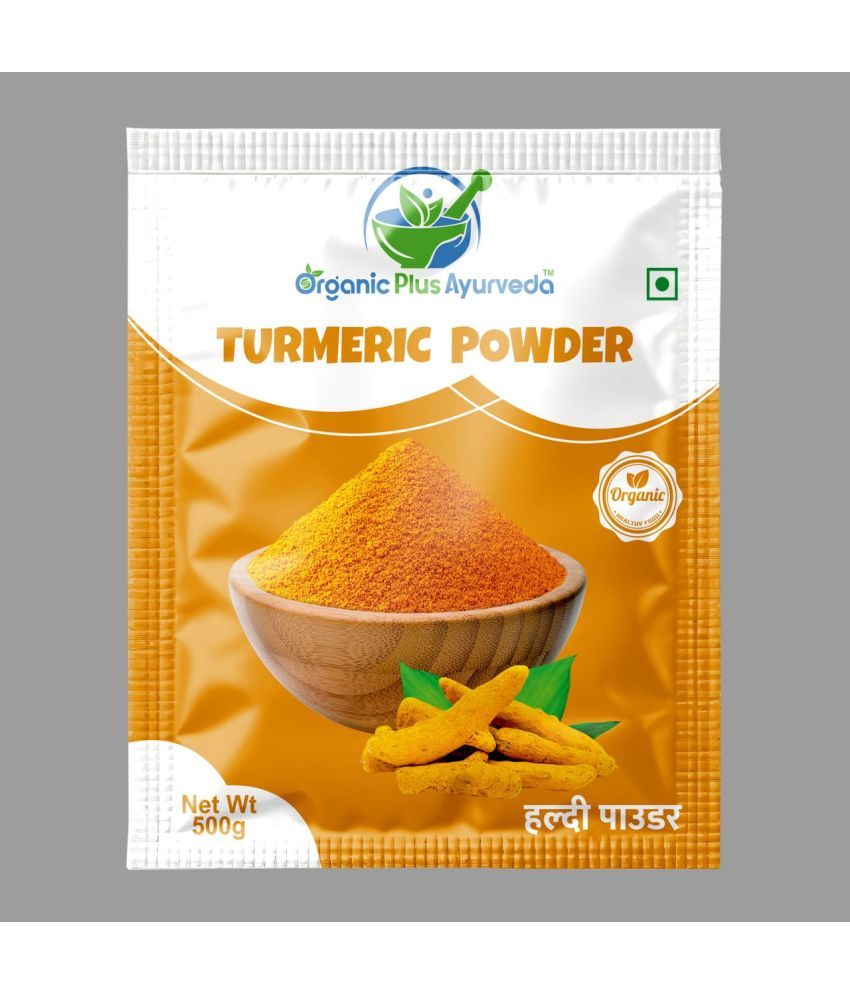     			ORGANIC PLUS AYURVEDA 500 gm Haldi (Turmeric) ( Pack of 1 )