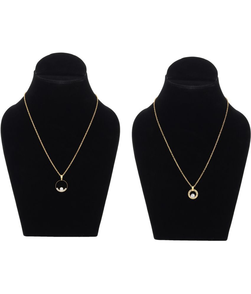     			Rhosyn Gold Pendant set ( Pack of 1 )