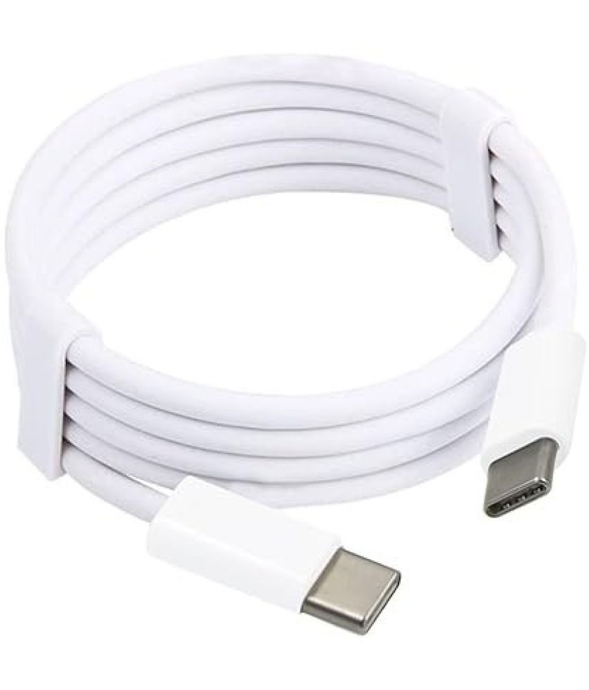     			SIU White 2.1A Type C Cable 1 Meter