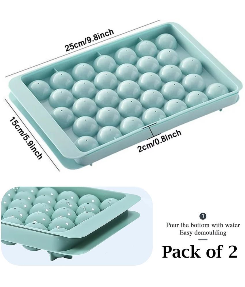     			Stysol Blue Ice Tray Light Blue 2 Pcs