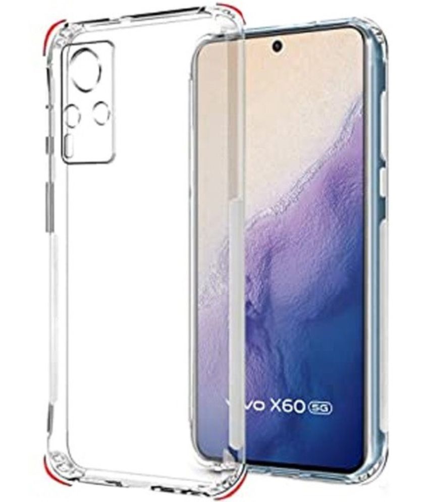     			VAKIBO Plain Cases Compatible For Rubber Vivo X60 ( Pack of 1 )