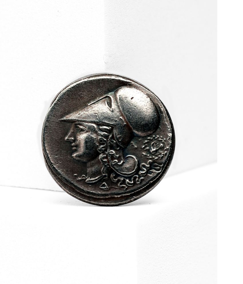     			300 BC Ancient Greek Coin Athena and Pegasus Silver Tetradrachm 21mm Rare coin