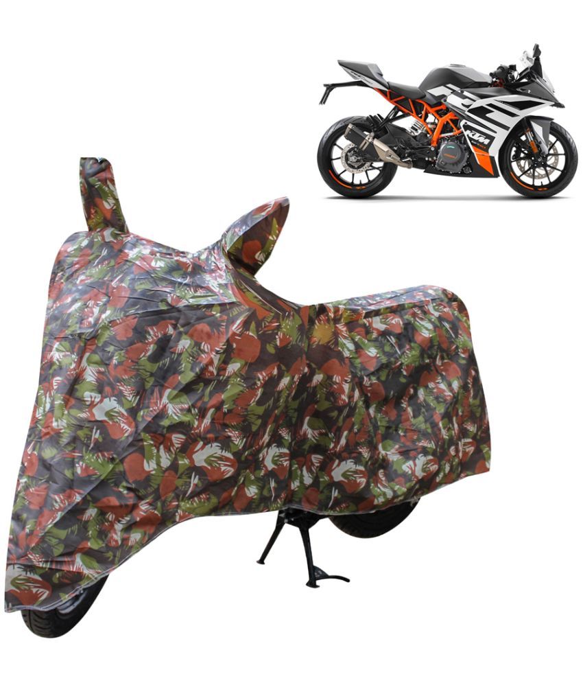     			CARNEST Bike Body Cover for KTM RC 390 ( Pack of 1 ) , Jungle