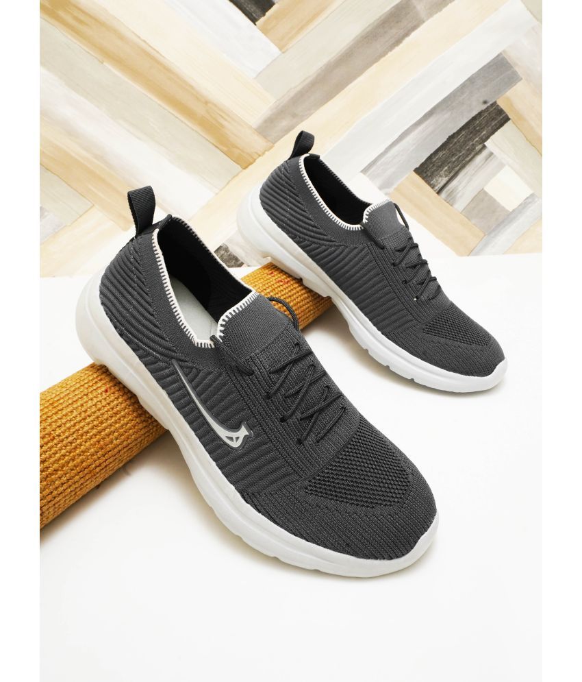     			Heris & Hemly HNH-004_Dark Grey Dark Grey Men's Sports Running Shoes