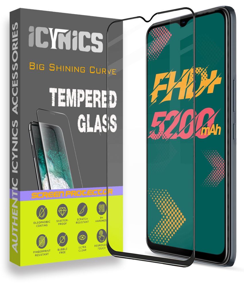     			Icynics Tempered Glass Compatible For Infinix Hot 11 ( Pack of 1 )