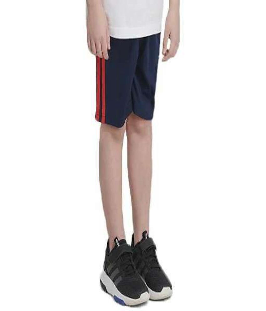     			Reoutlook Pack of 1 Polyester Shorts For Boys ( Navy Blue )