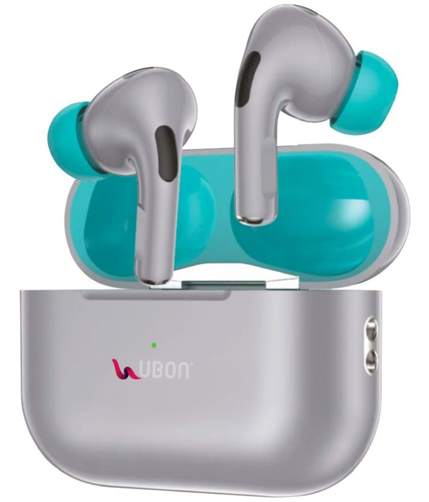     			UBON J26 400HOURS STANDBY Bluetooth True Wireless (TWS) On Ear 40 Hours Playback Active Noise cancellation IPX4(Splash & Sweat Proof) Gray