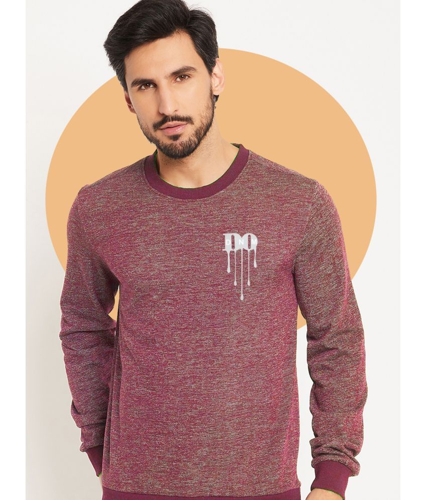     			GET GOLF Cotton Blend Round Neck Men's Sweatshirt - Maroon ( Pack of 1 )