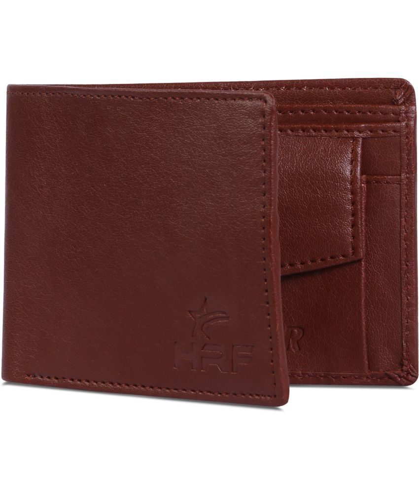     			HRFSTAR PU Solid Men's Regular Wallet With 3 Slots For Card ( Red , Pack of 1 )