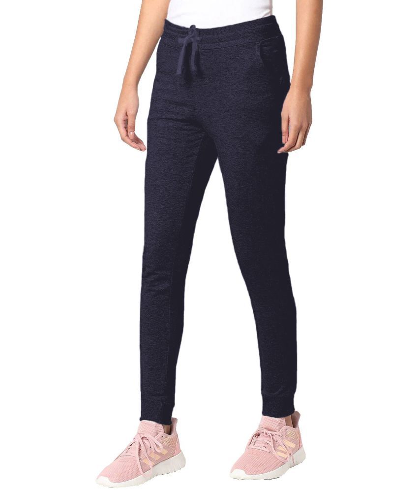     			Reoutlook Blue Cotton Blend Women's Yoga Joggers ( Pack of 1 )