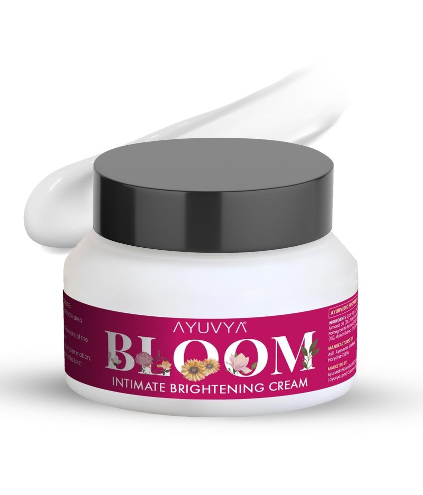     			Ayuvya Bloom Intimate Brightening Cream for Intimate Areas, Dark Inner Thighs & Bikini Area 50g