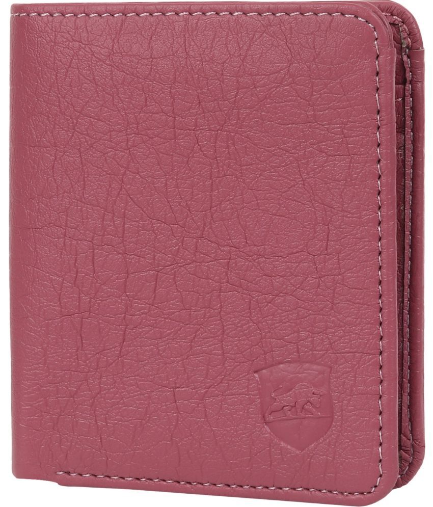     			samtroh Faux Leather Colorblock Men's Regular Wallet With 4 Slots For Card ( Pink , Pack of 1 )