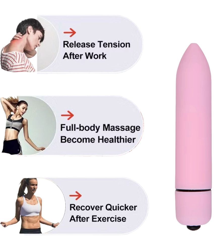     			Breckelle's Mini Bullet Vibrator Manual Massager