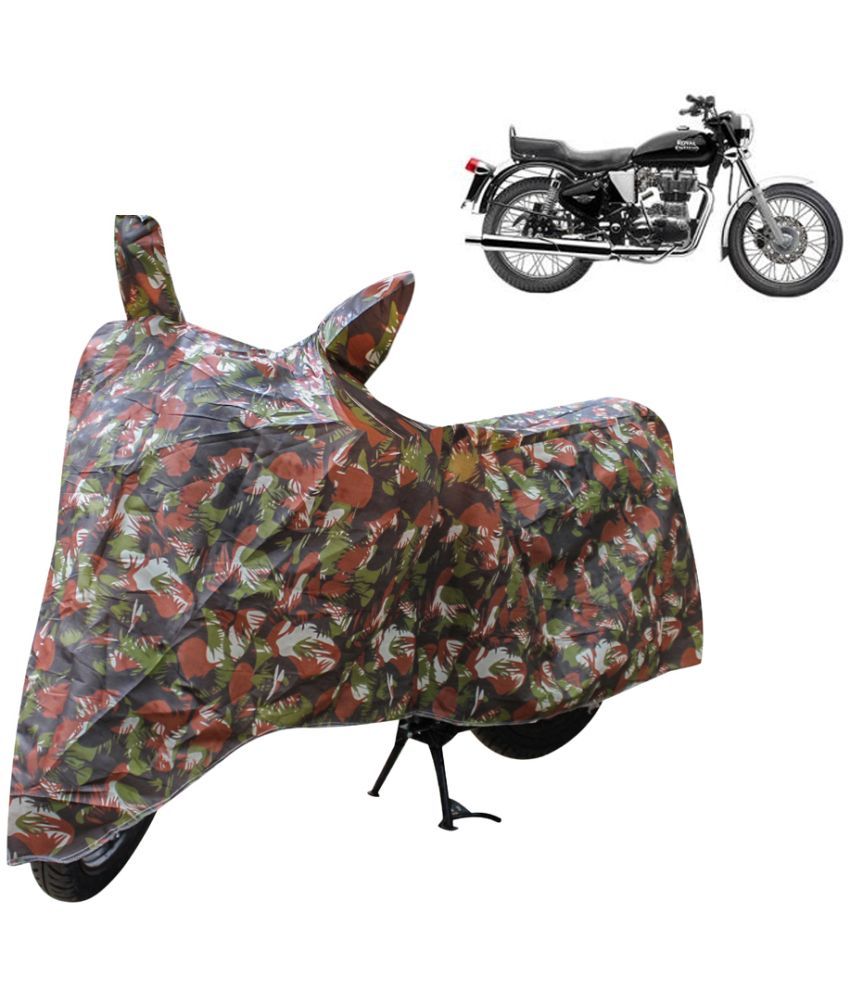     			CARNEST Bike Body Cover for Royal Enfield Bullet Electra ( Pack of 1 ) , Jungle